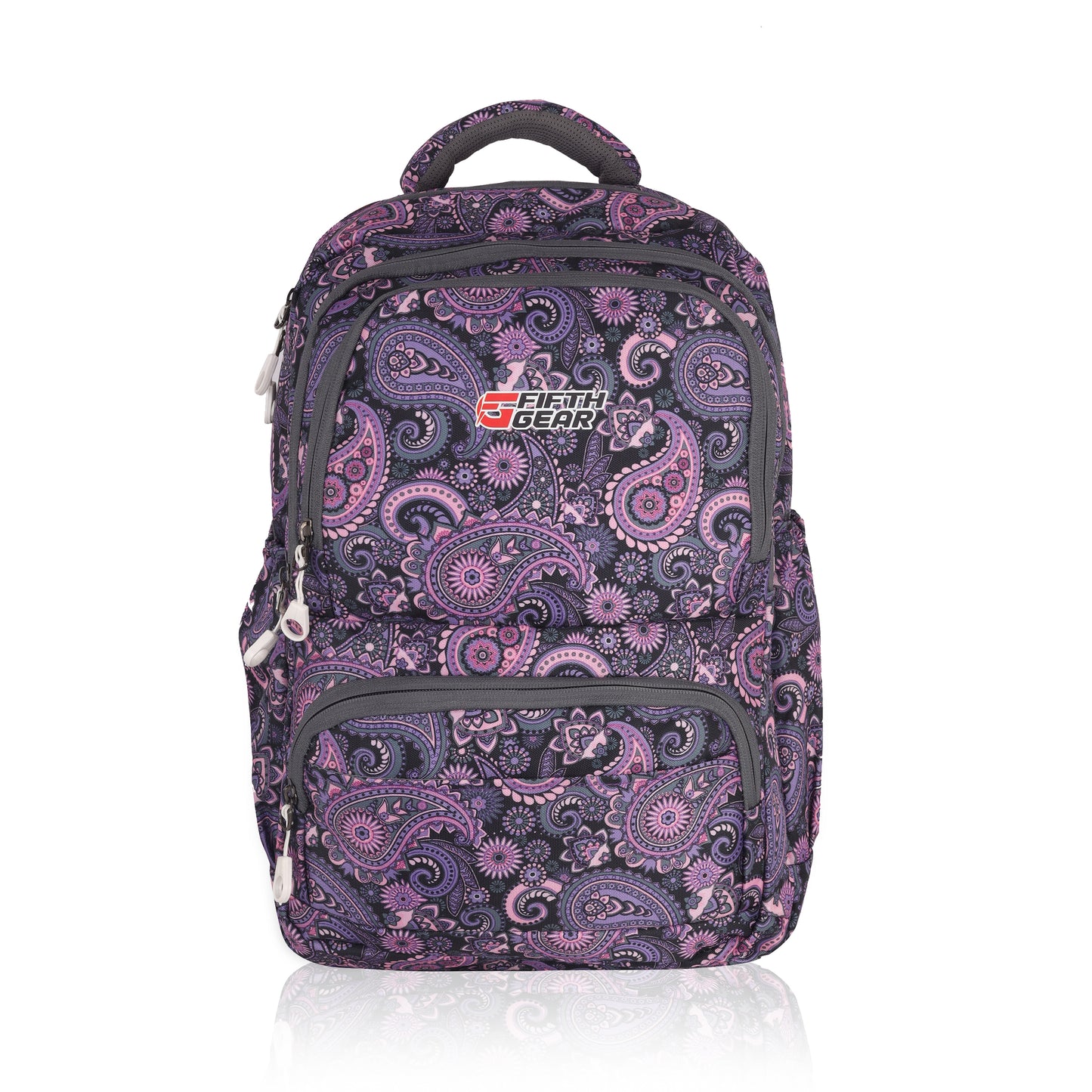Ethnic Backpack – Printed Bag for College, Office & Travel - Fifth Gear