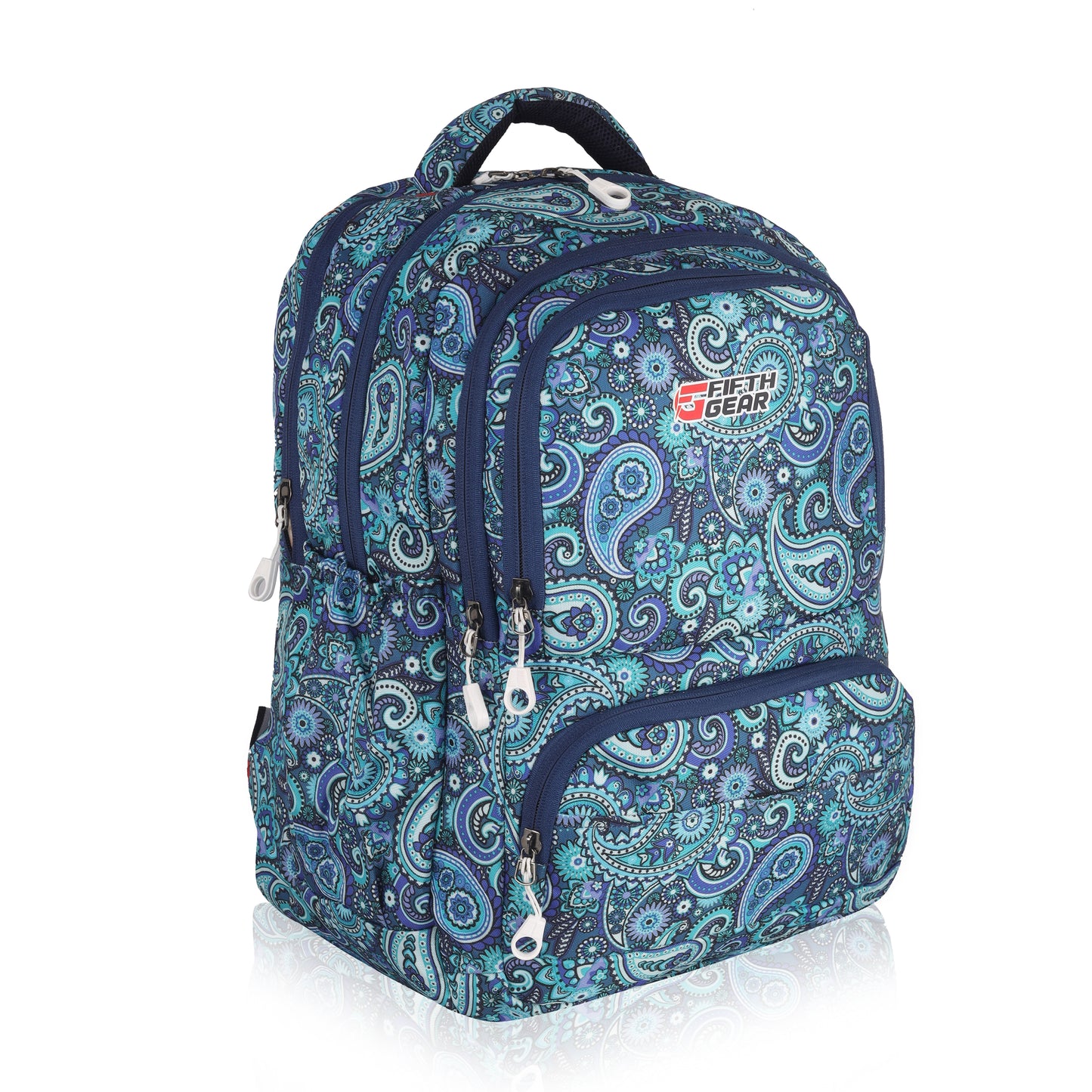 Ethnic Backpack – Printed Bag for College, Office & Travel - Fifth Gear