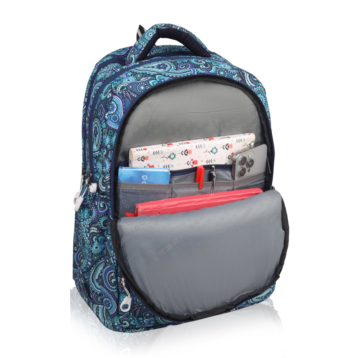 Ethnic Backpack – Printed Bag for College, Office & Travel - Fifth Gear