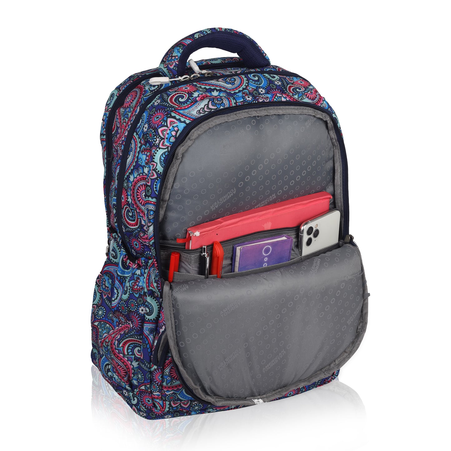 Ethnic Backpack – Printed Bag for College, Office & Travel - Fifth Gear