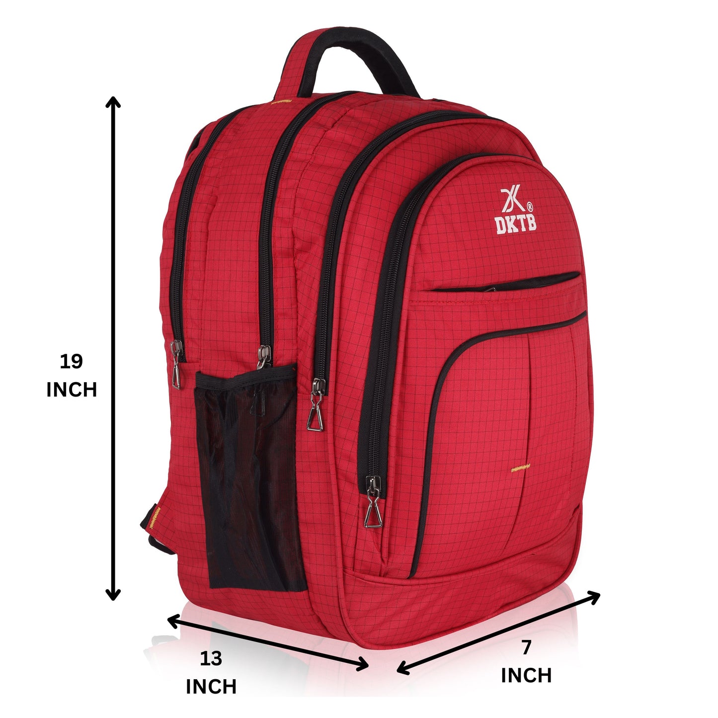 Gridline Backpack – Sleek, Organized & Everyday Laptop Bag - DKTB