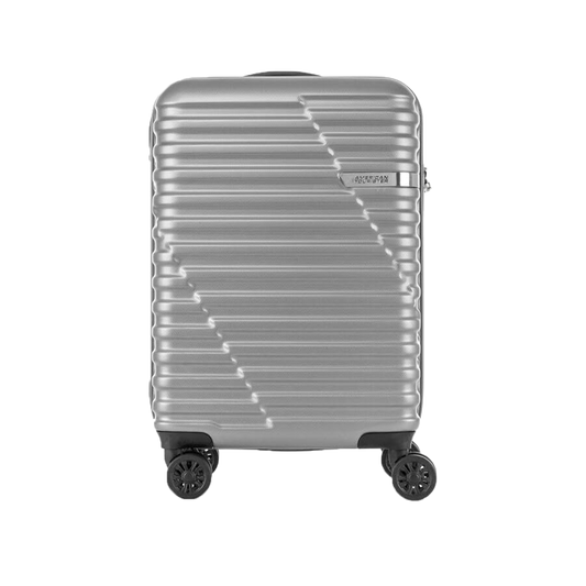 American Tourister SkyBridge ABS Hard-Sided 8-Wheel Spinner Check-in Luggage – 28" (Silver)