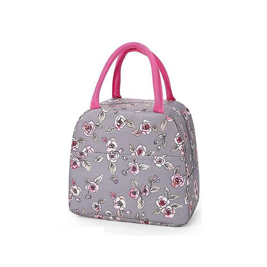 Insulated Lunch Bag | Lunch Bag for Kids,Student,Adult | Tiffin Bag | Insulated Stylish Polyester Lunch,Tiffin Bags | Bag for Picnic | Portable and Reusable Lunch Bag