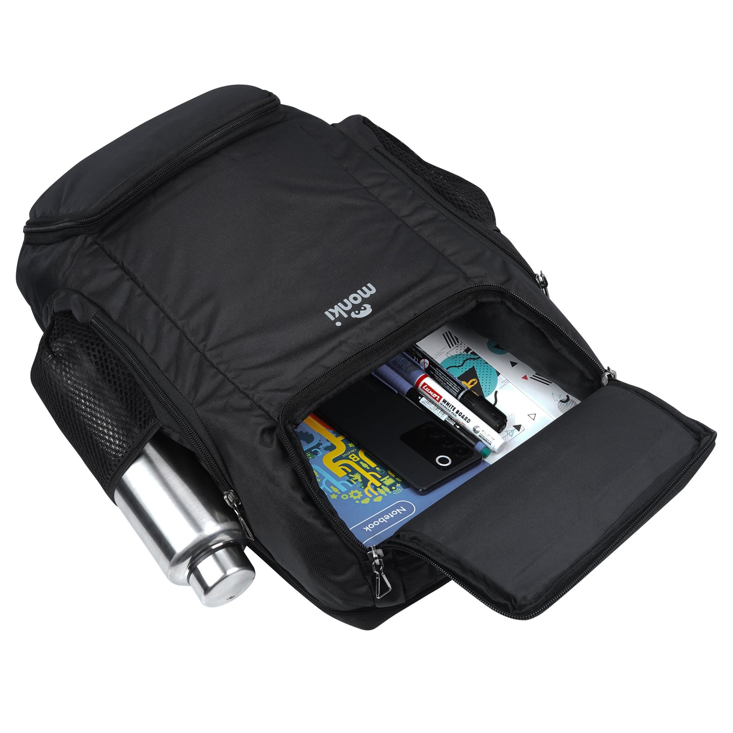 Monki Traveler 01 Travel Daypack - Black
