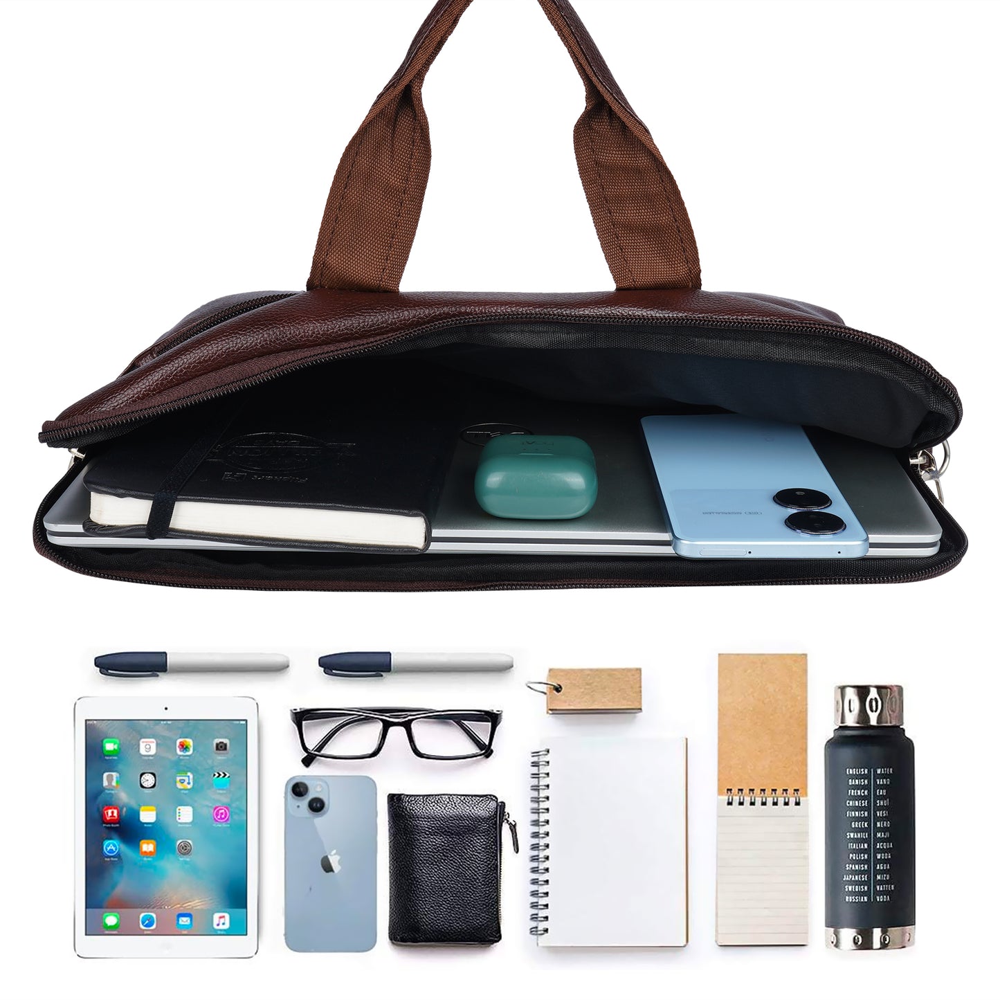 Bagfactory Laptop Sleeve For 15.6 Laptops and Tablets