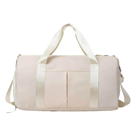 Gym duffel bag, sports bag, Travel duffle with shoe compartment, wet dry gym bag, waterproof gym bag, fitness travel bag