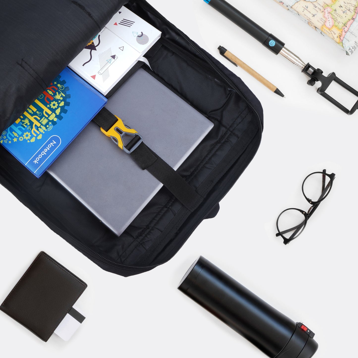 Monki Traveler 01 Travel Daypack - Black