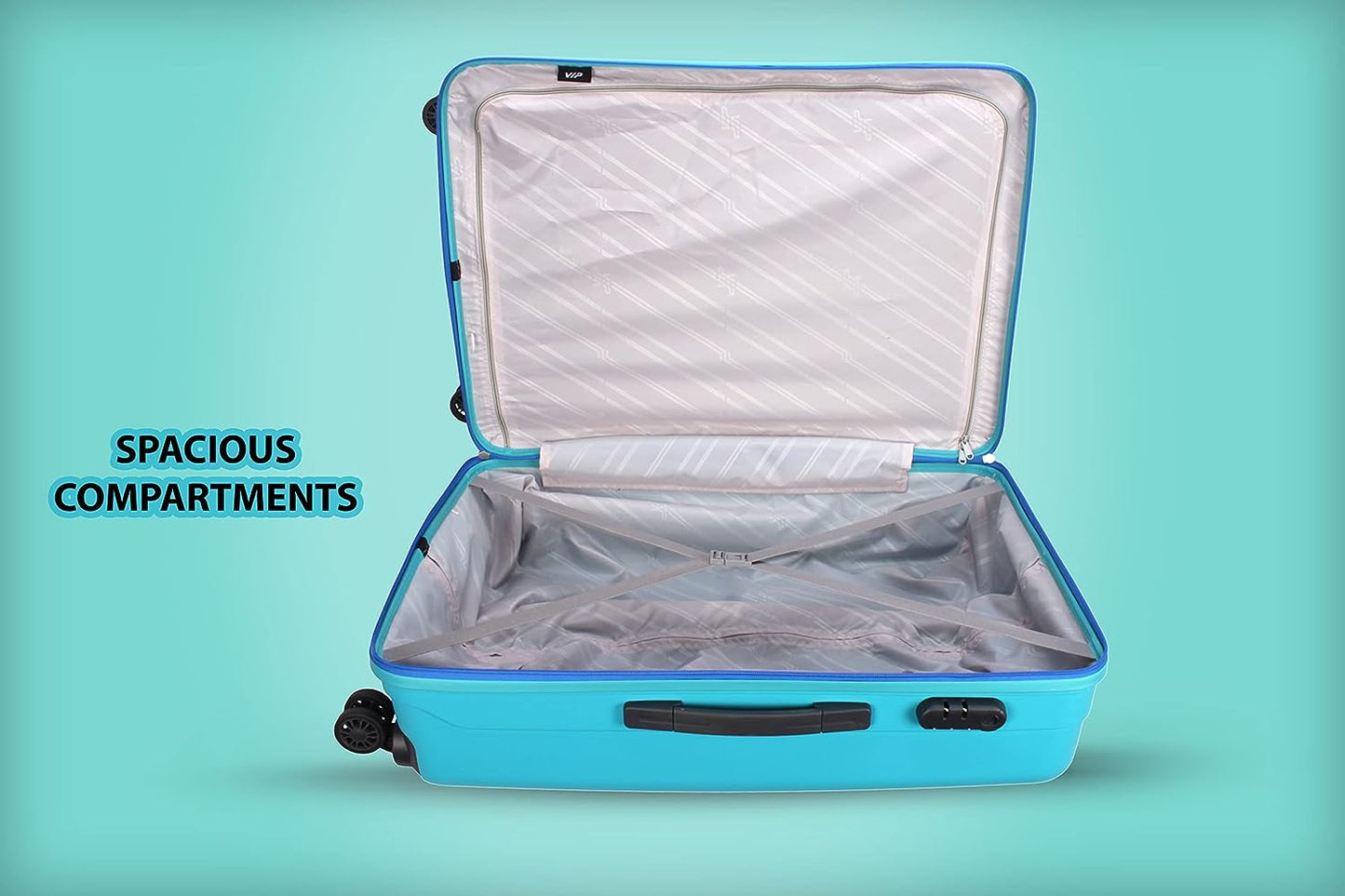VIP Manama Polycarbonate Luggage Bags (Set of 3 PC)
