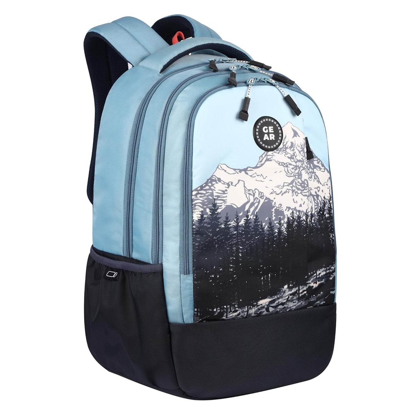 Gear Alpine 39L Large Water Resistant School Bag || Stylish, Lightweight & Spacious for Everyday Use