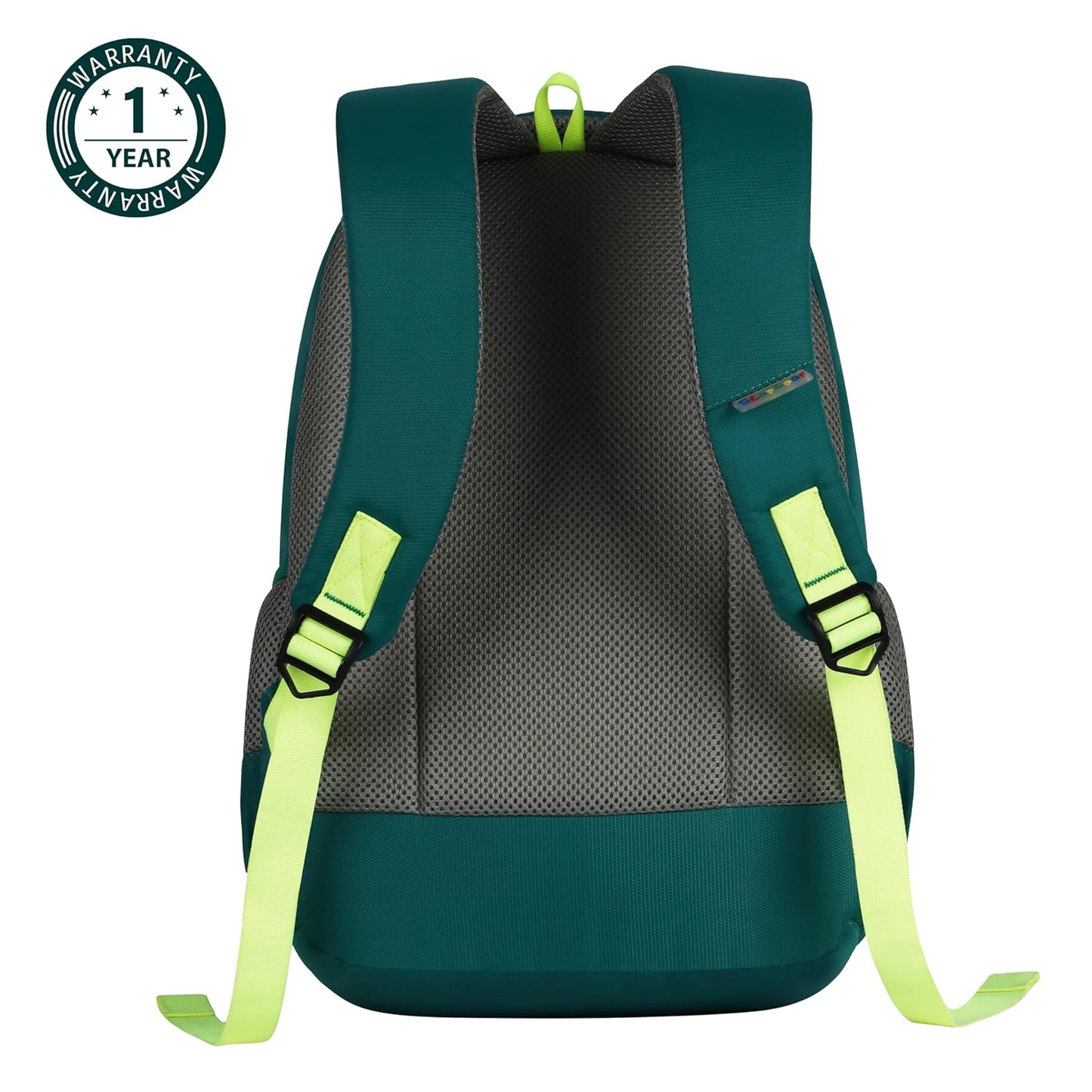 Gear Hello Panda 15"/20L Medium Water Resistant School Bag/Casual Backpack/Daypack/Travel Backpack/Kids Bag for Boys/Girls-Green || Lightweight, Comfortable & Functional