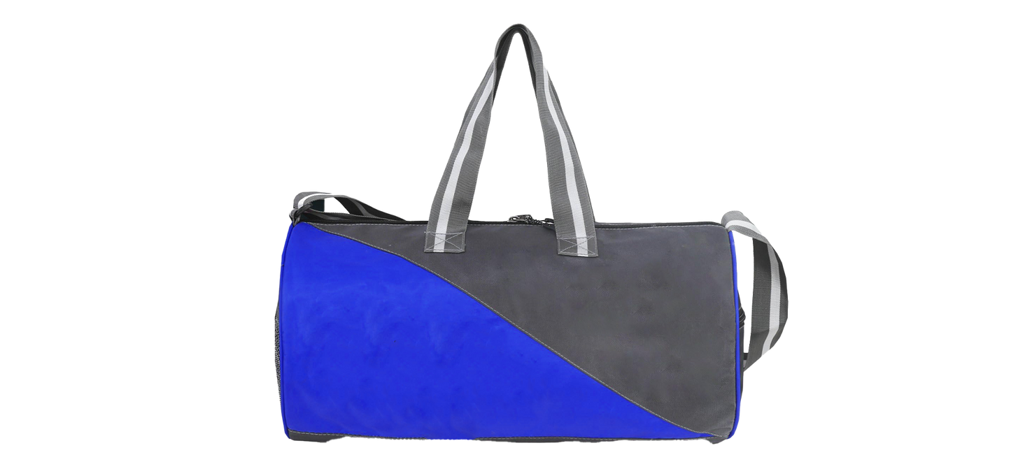 Essential Vigor Gym Bag – Lightweight Duffel with Detachable Sling & Side Pocket