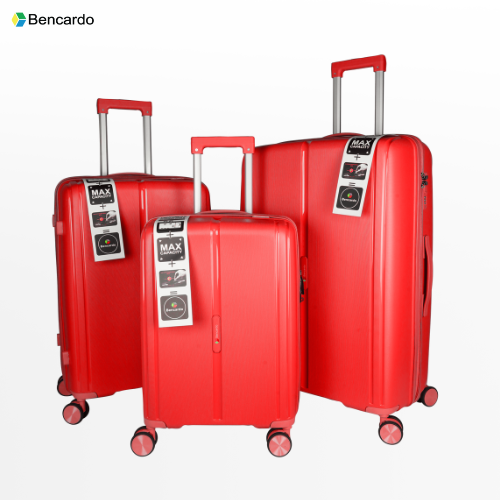 Bencardo Lilyy 3-Piece Hard Luggage Set | 20" 24" 28" | Durable & Stylish Travel Bags
