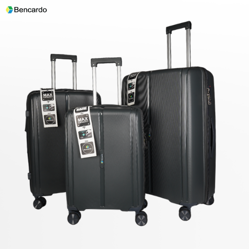Bencardo Lilyy 3-Piece Hard Luggage Set | 20" 24" 28" | Durable & Stylish Travel Bags