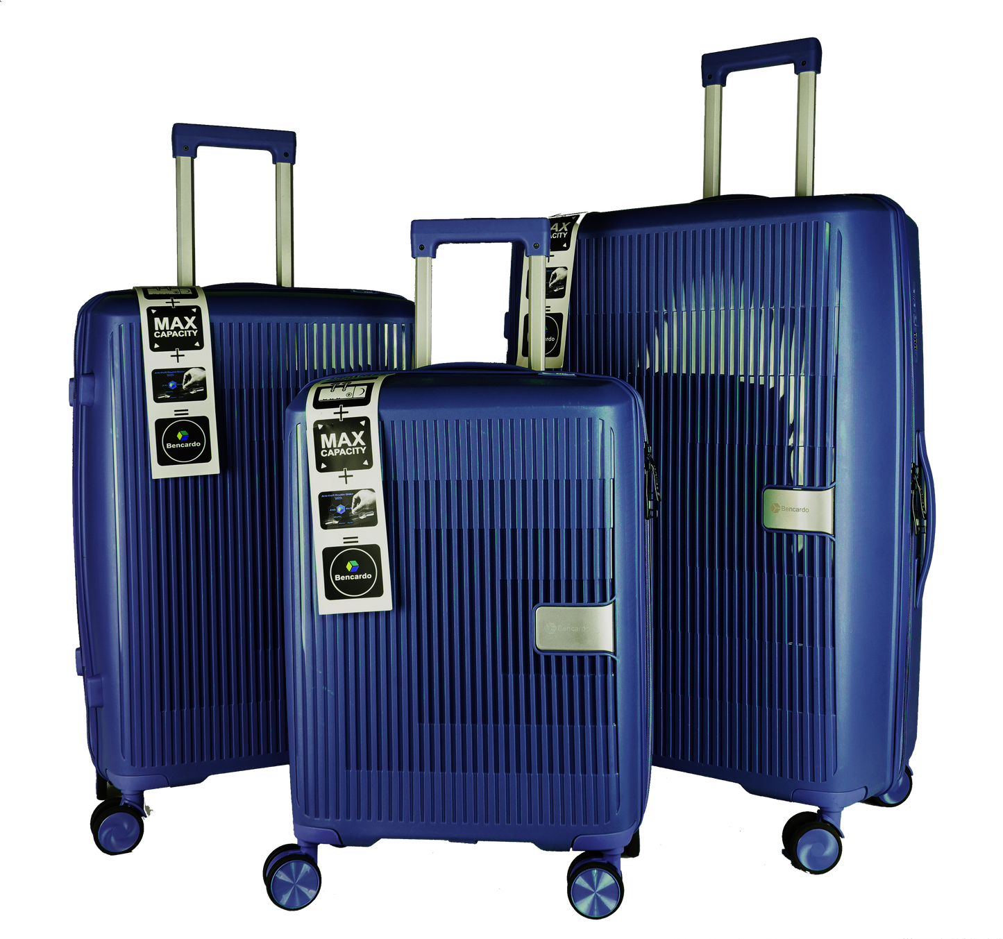 Bencardo Lotus Hard-Shell Travel Luggage Set (20/24/28) | Elegant & Durable