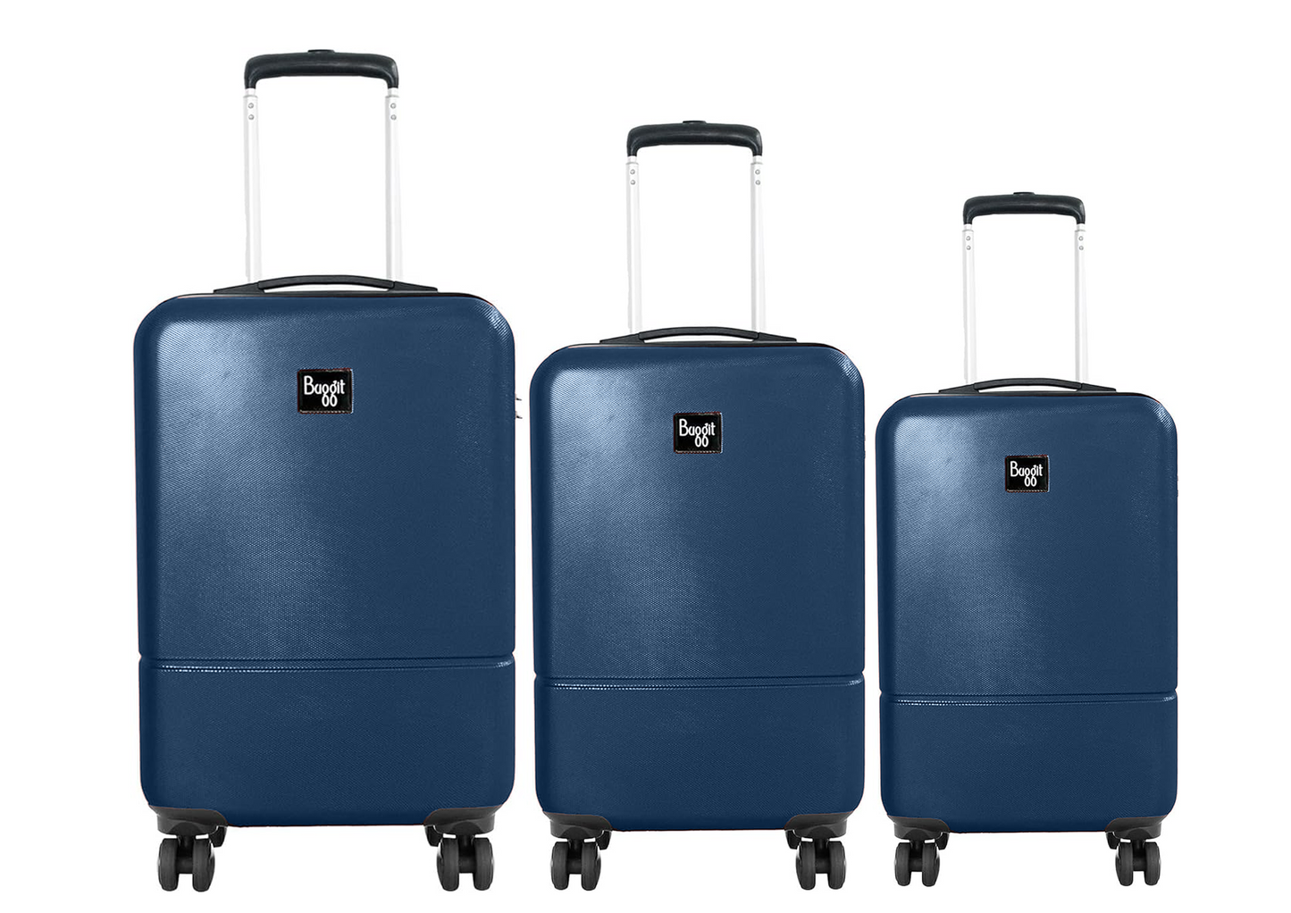 Baggit Promonade, 55 cm, 65 cm, 75 cm Maroon Ultra Lightweight Luggage Suitcase Trolley Bags for Travel