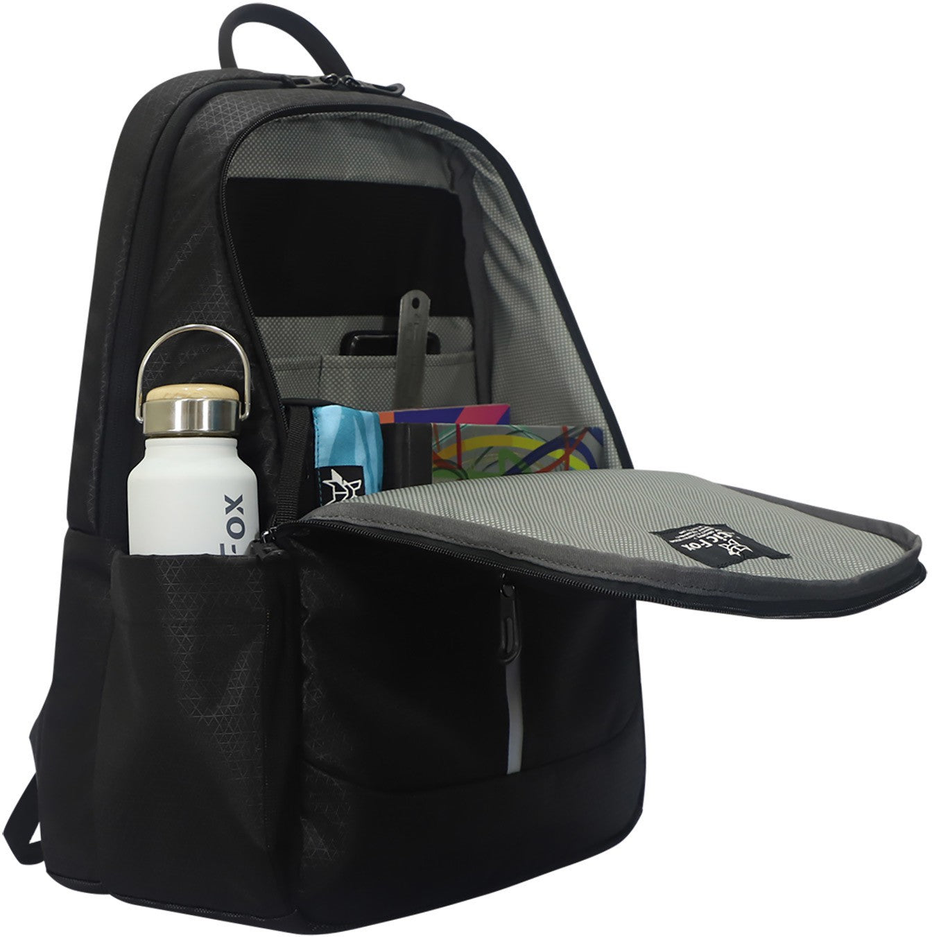 Arctic Fox 27 Liters Chrome Deep Dive / Black 15 Inch Laptop Backpack