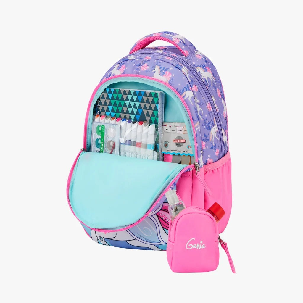 Magic Unicorn Small Backpack for Kids - Pink