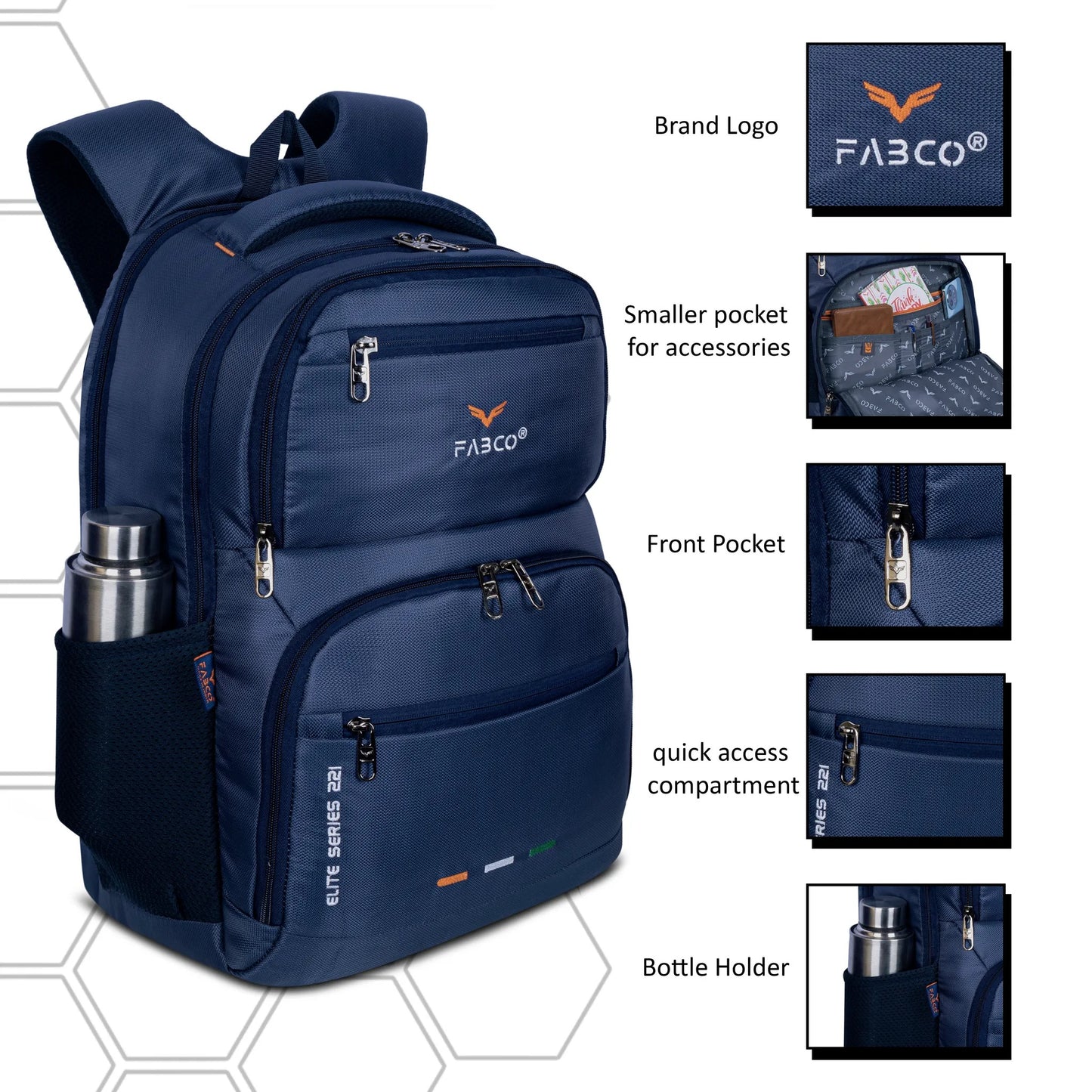 Fabco FBI Gray Elite Series Bag Built With High-Quality Durable Materials