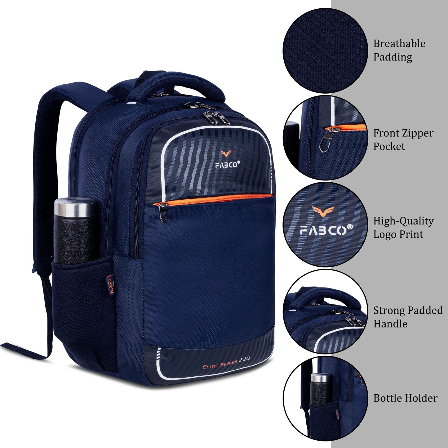 Fabco Laptop Bag Elite Series Bag is a high-performance, durable, and stylish companion designed for professionals, athletes, and outdoor enthusiasts