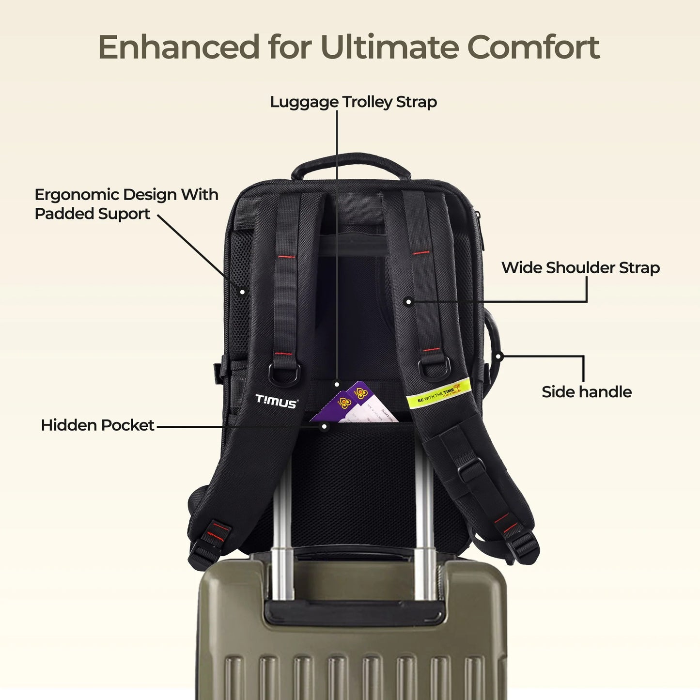 Timus London Professional Laptop Backpack
