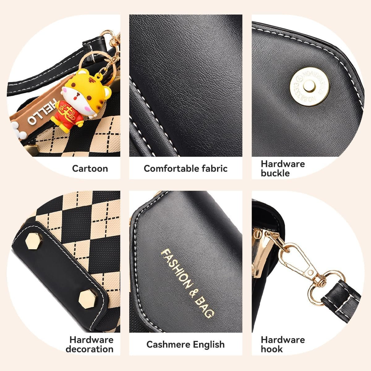 Mini Crossbody Phone Sling Bag | PU Leather Mobile Purse for Women