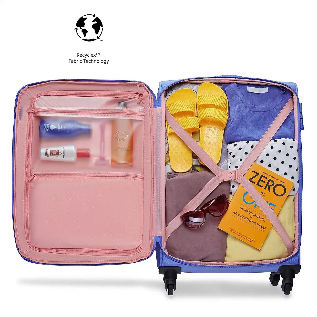 American Tourister Popdot Soft Luggage Bag 3pc Set (20" 24" 28")