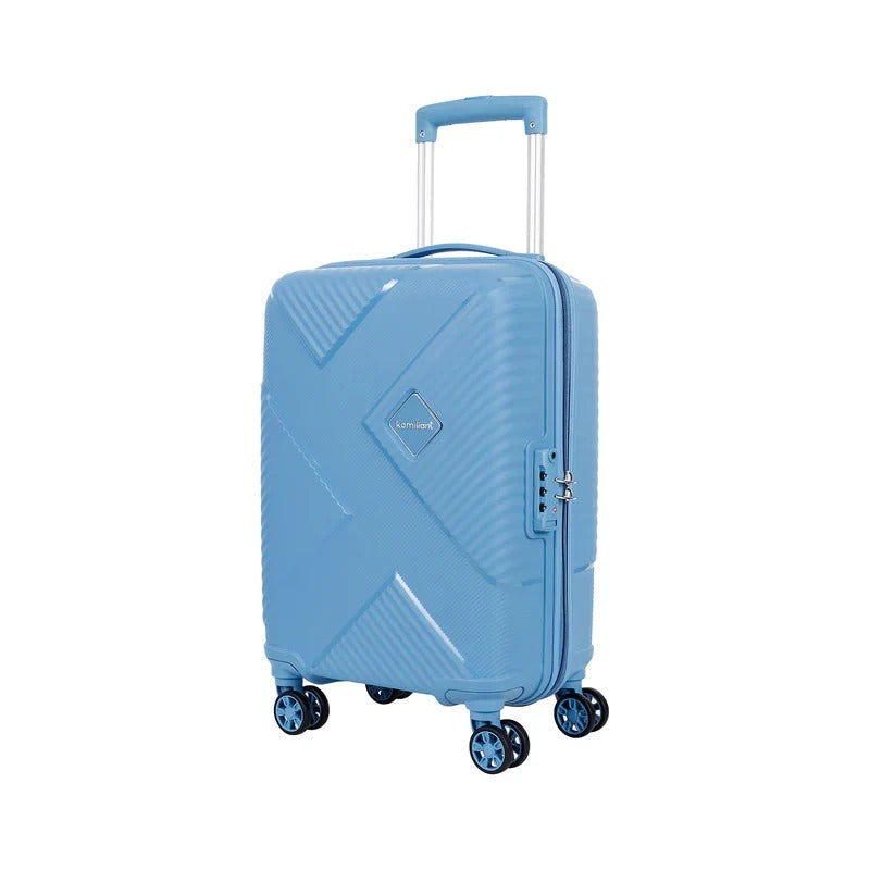 Medium Check-in Suitcase (68 cm) 8 Wheels - ENDEVOUR 68CM ( MEDIUM SIZE ) - Blue