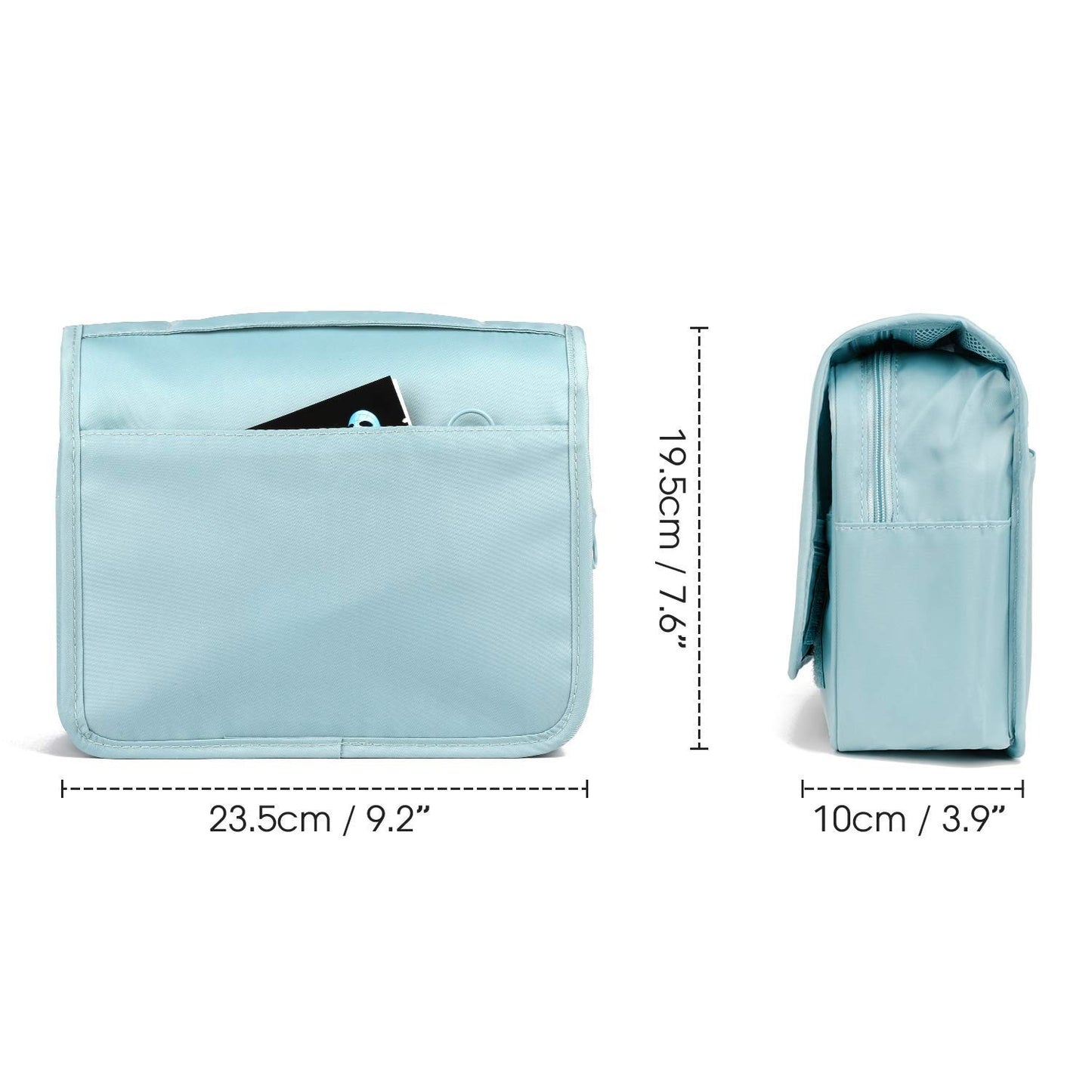 Travel Hanging Toiletry Bag – Large Capacity Waterproof Cosmetic & Shower Organizer