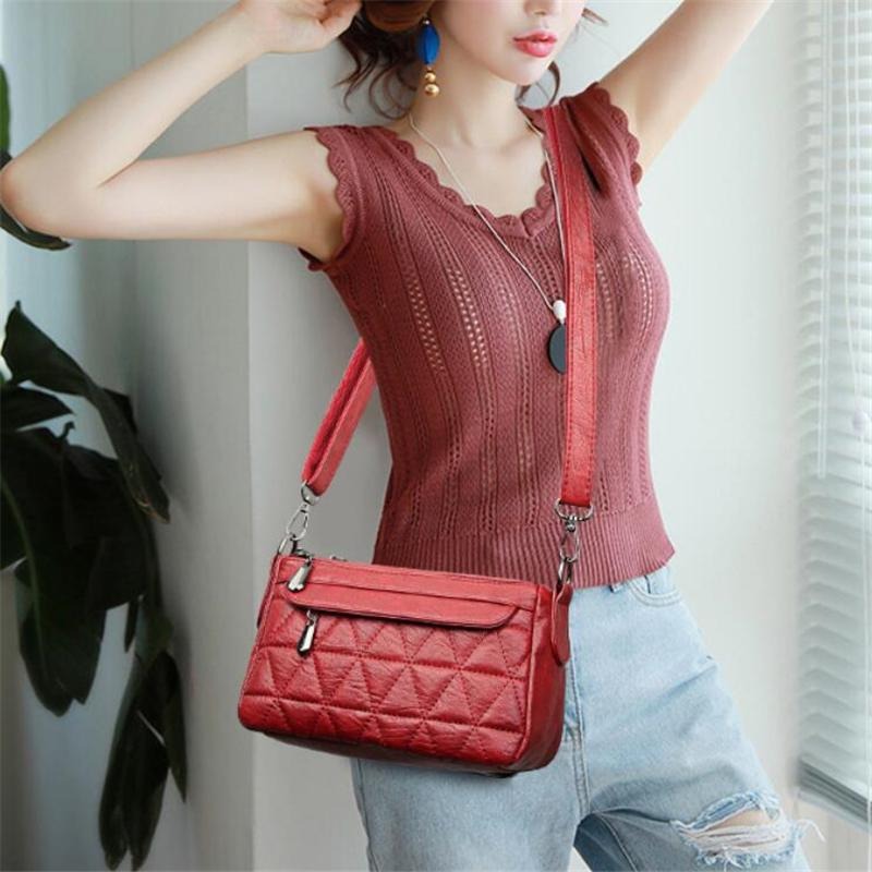 Small Leather Sling Bag for girls & women