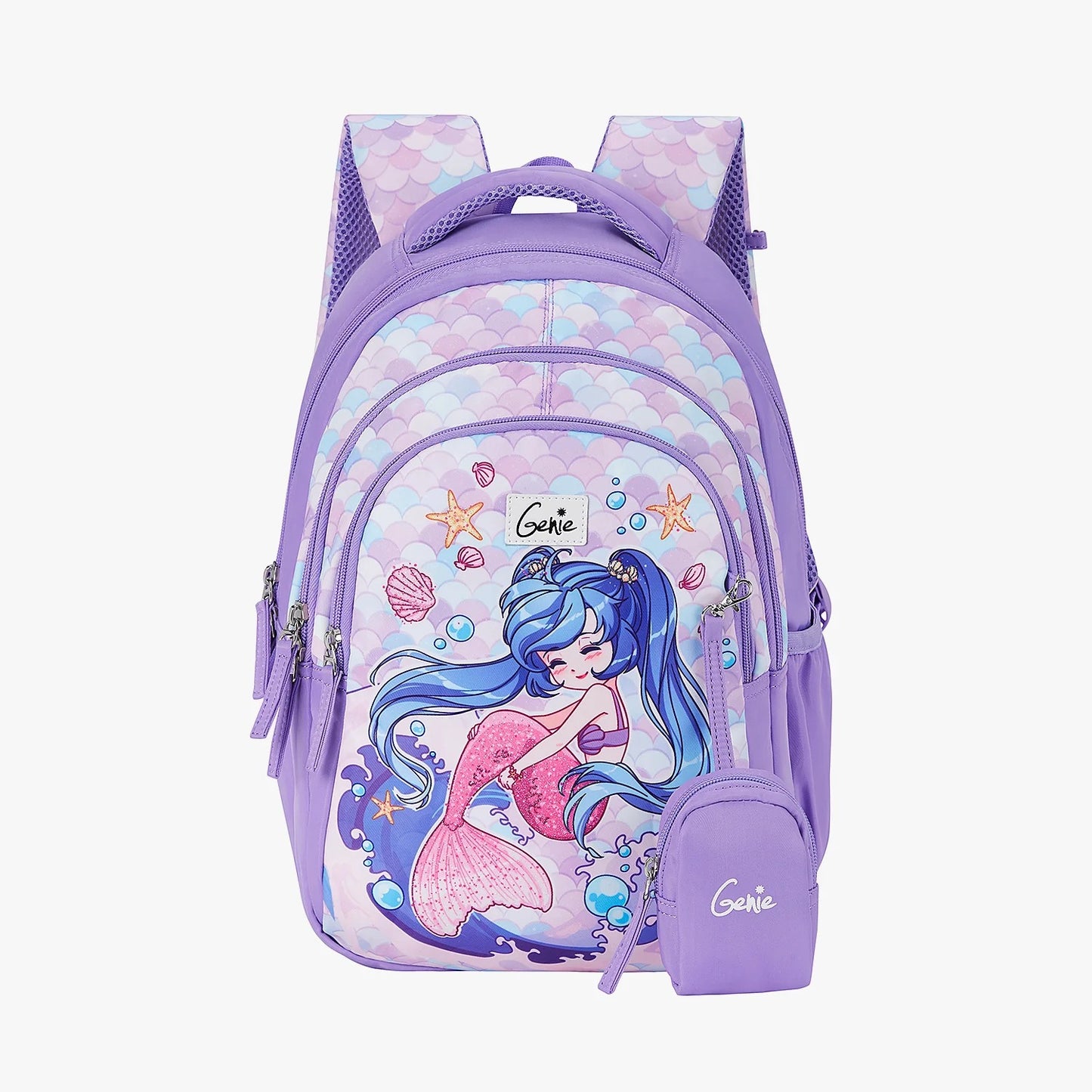 Genie Mermaid Small School & Picnic Backpack for Kids
