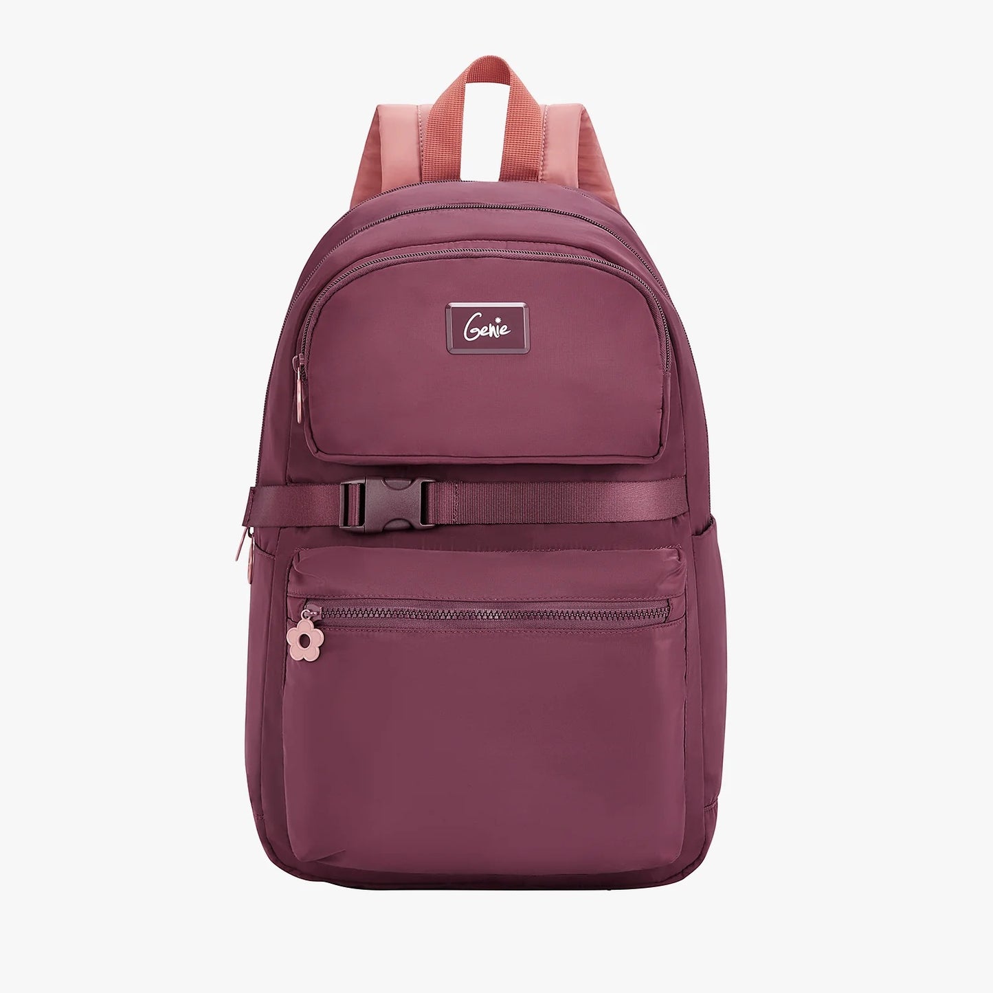 Genie Maple 21L Wine College Backpack With Laptop Sleeve