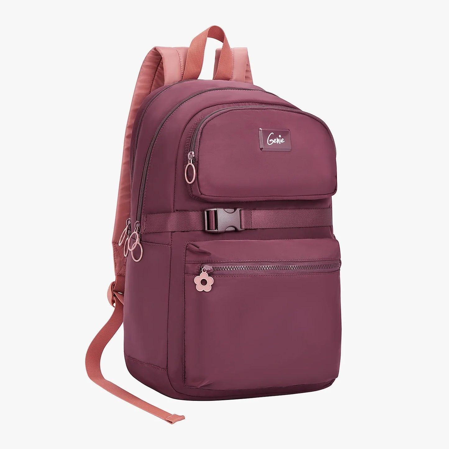 Genie Maple 21L Wine College Backpack With Laptop Sleeve