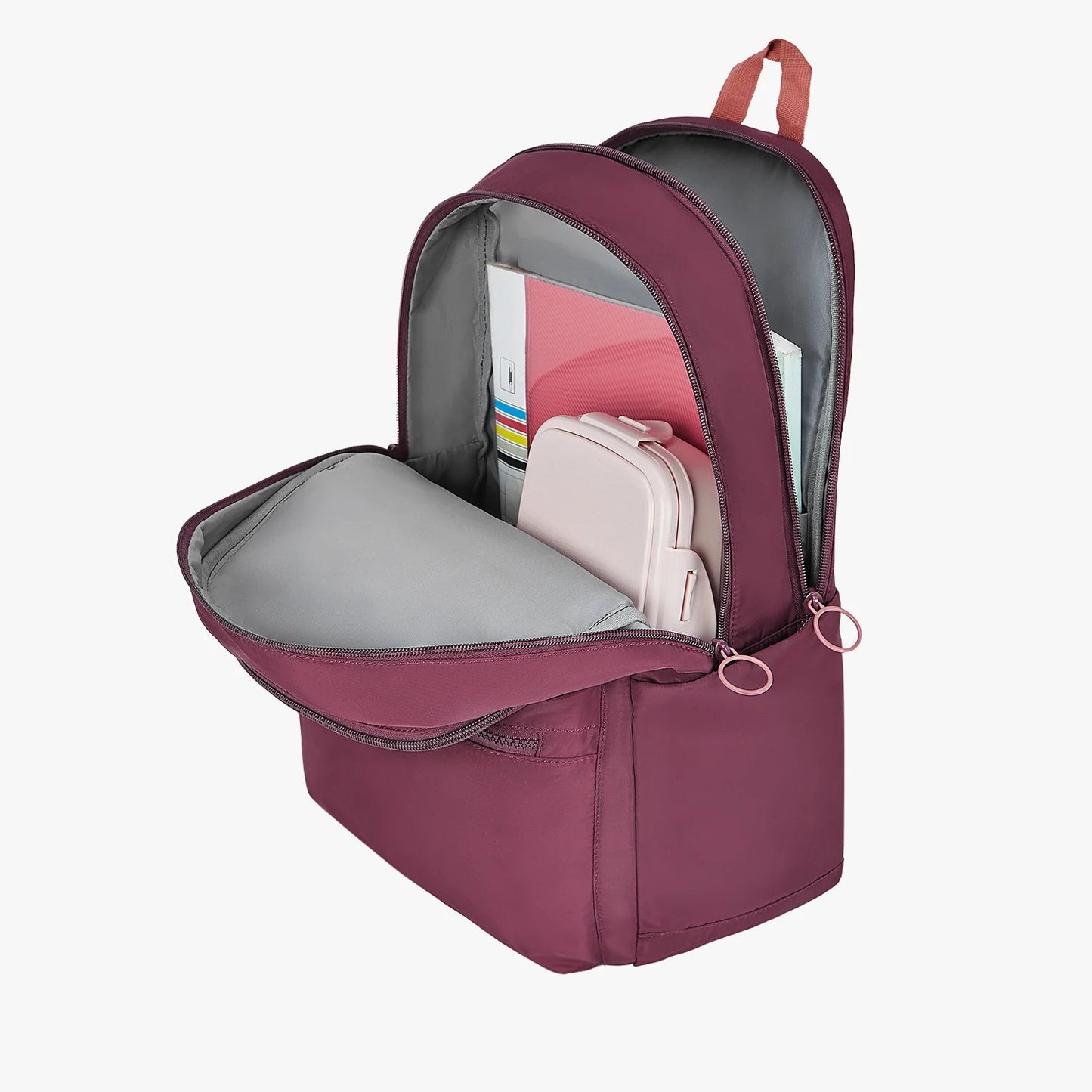 Genie Maple 21L Wine College Backpack With Laptop Sleeve