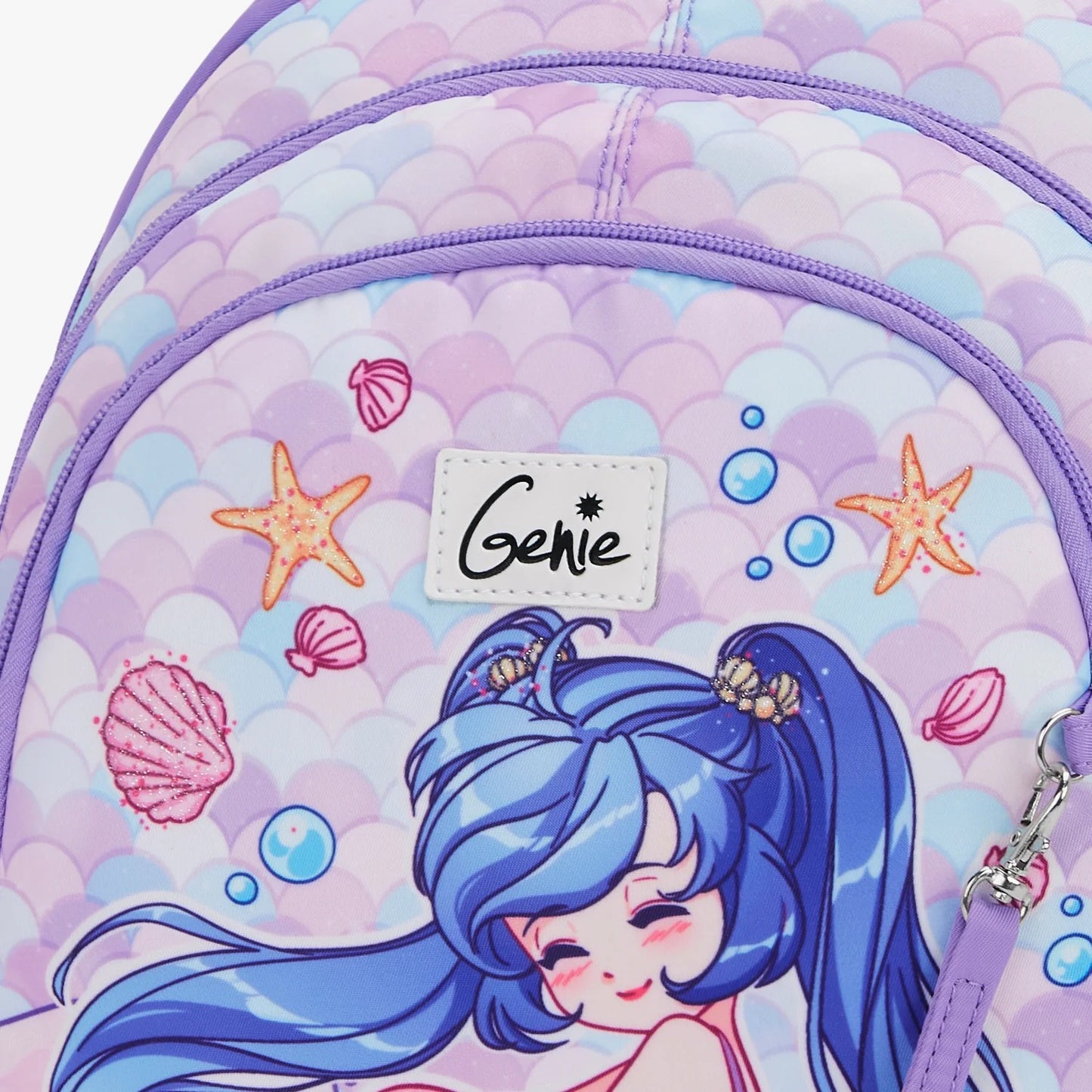Genie Mermaid Small School & Picnic Backpack for Kids