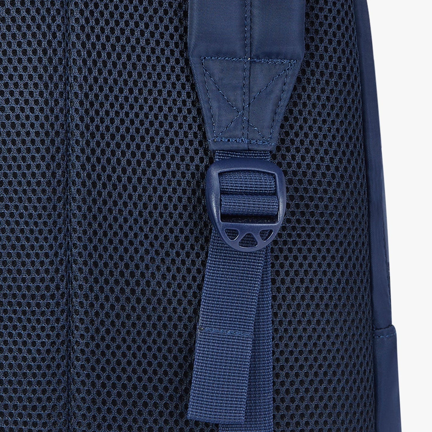 Genie Sleek 28L Navy Blue Laptop Backpack With Raincover