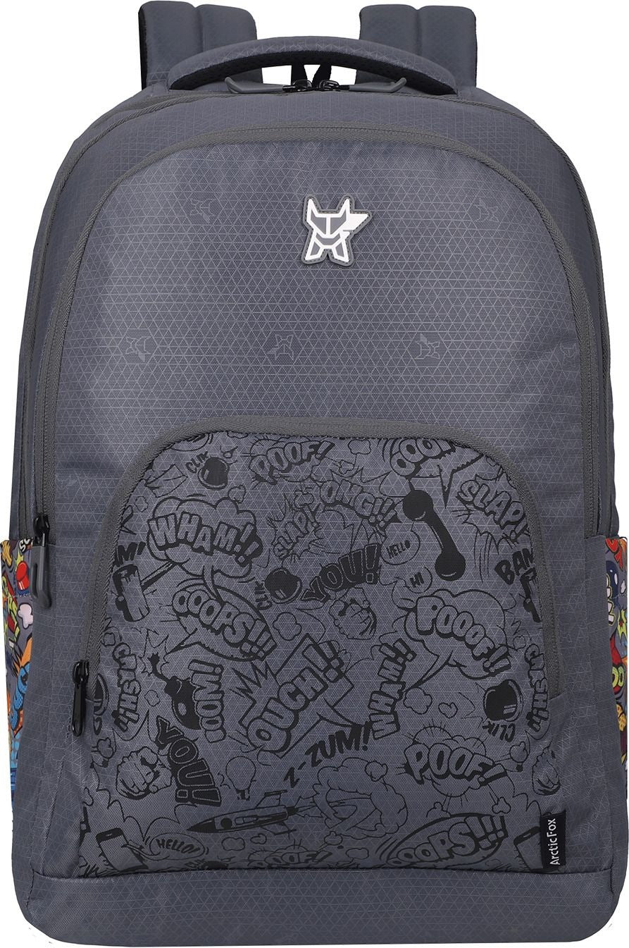 Arctic Fox Comic Dark Denim & Black Backpack