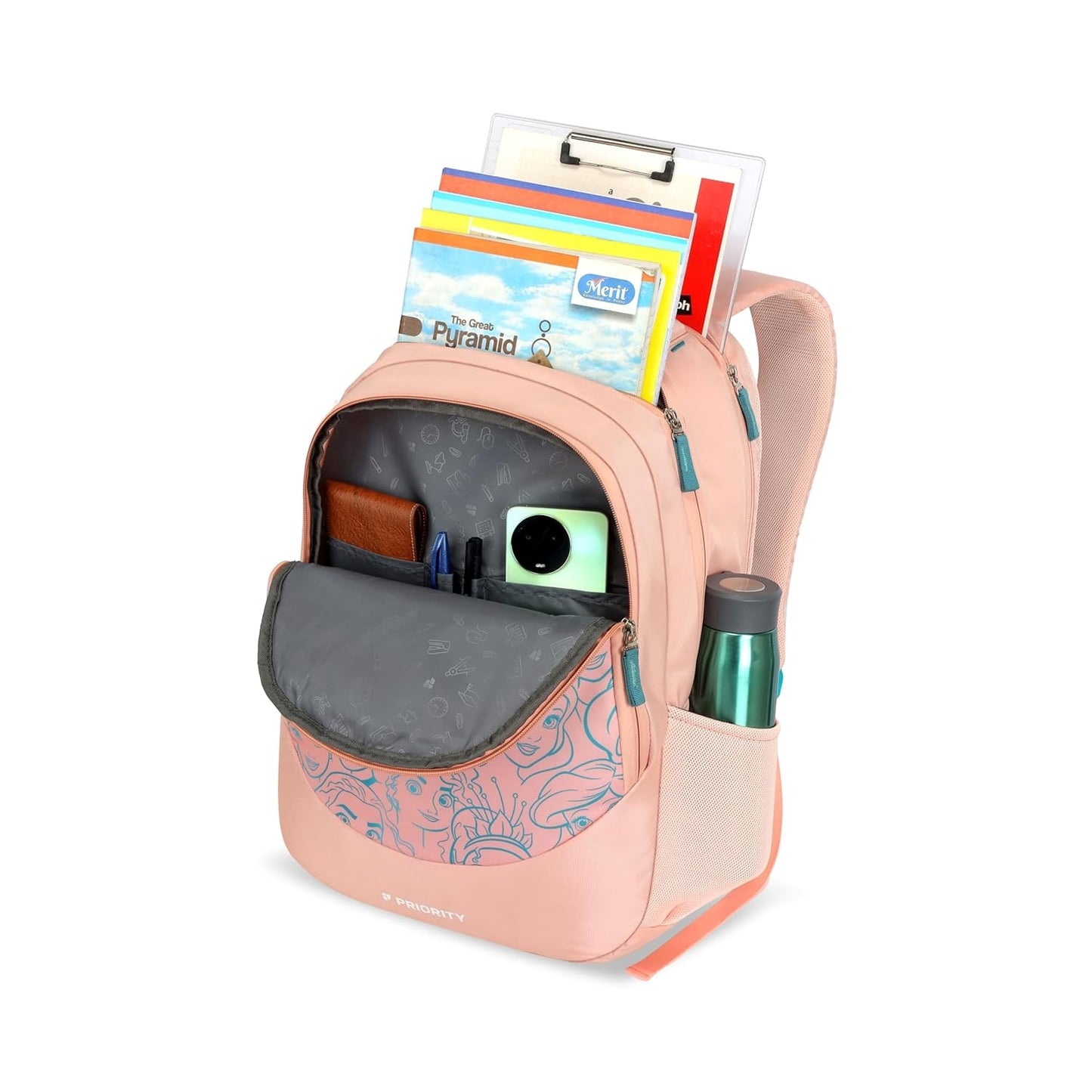 Priority 32 L Polyester College Backpack For Boys & Girls | Office Backpack For Men & Women | Casual Backpack For Unisex