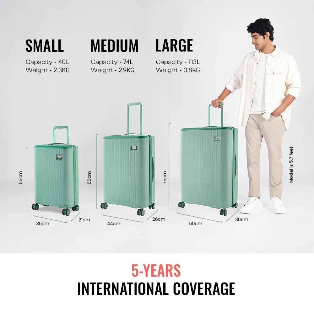 Lumolite 3-Pc Luggage Set | Urban Jungle