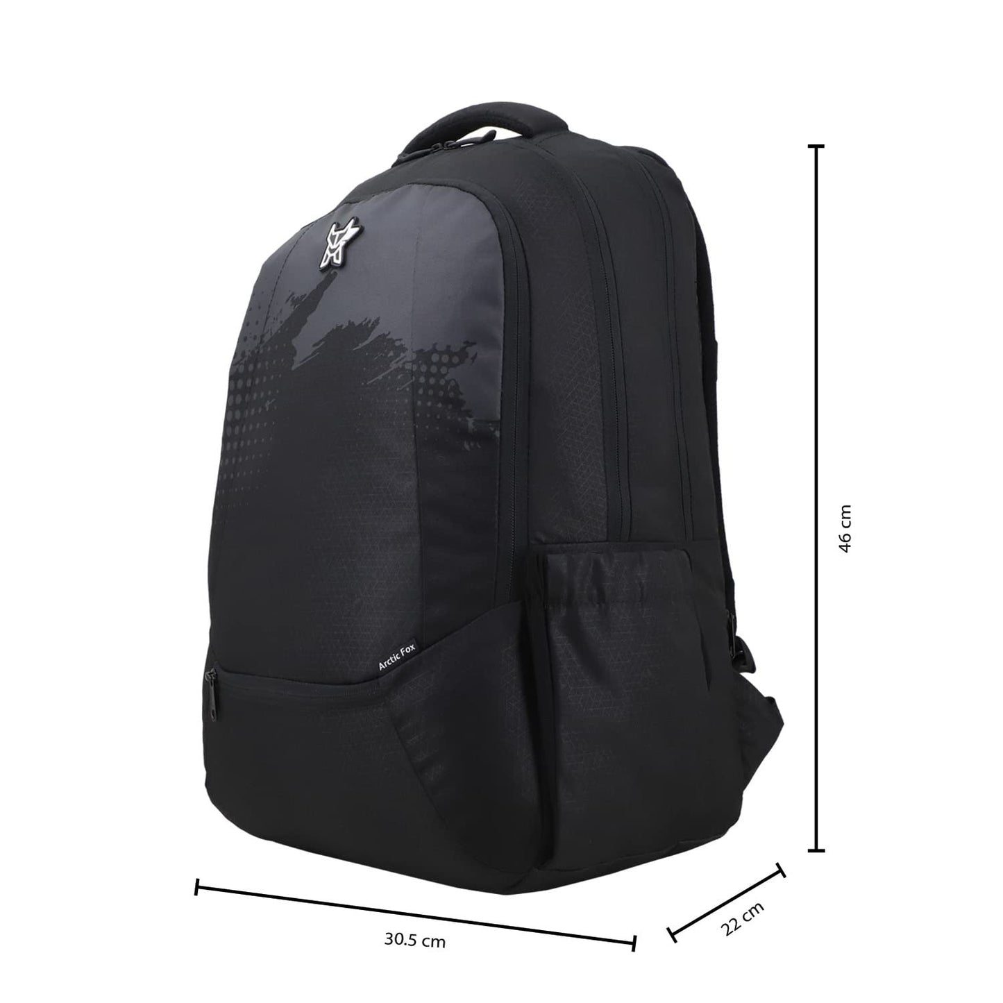 Arctic Fox 46 Liters Reel Plus Black Laptop Backpack