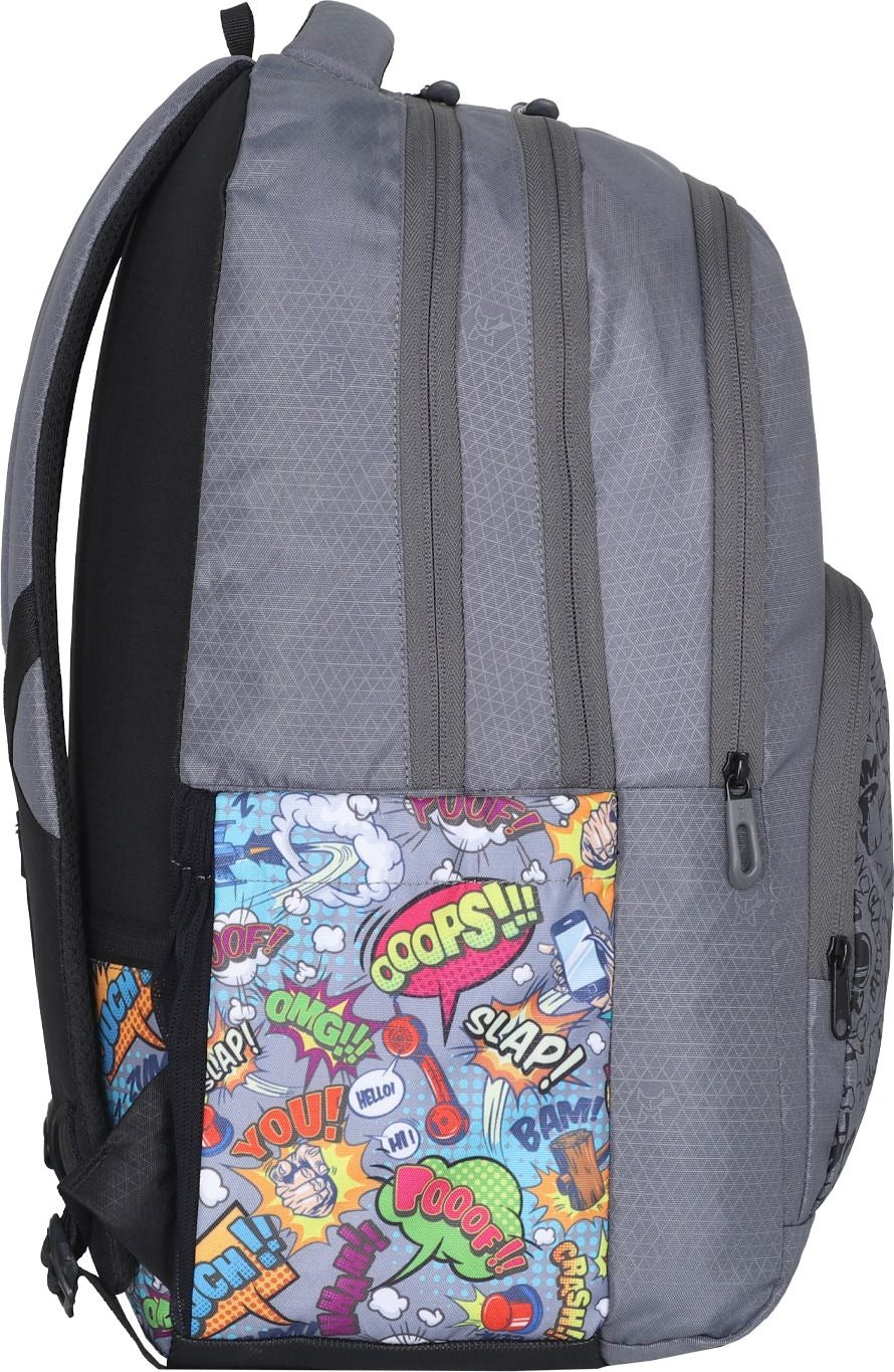 Arctic Fox Comic Dark Denim & Black Backpack