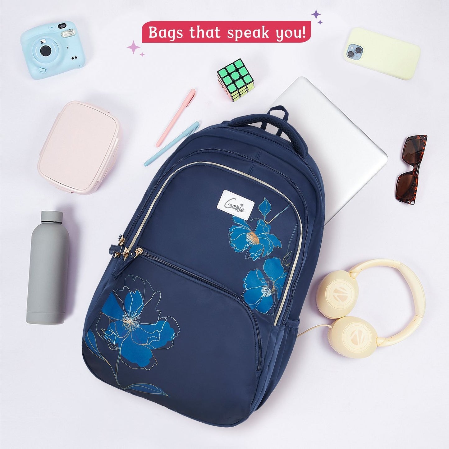 Large 36 L Laptop Backpack GLEAM (Blue)