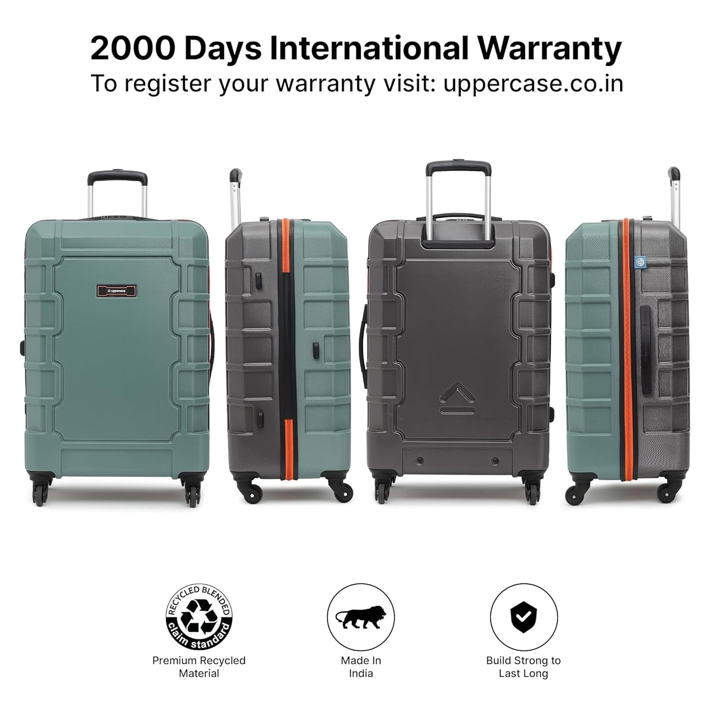 Uppercase Arbor Large Sustainable Hardside Luggage