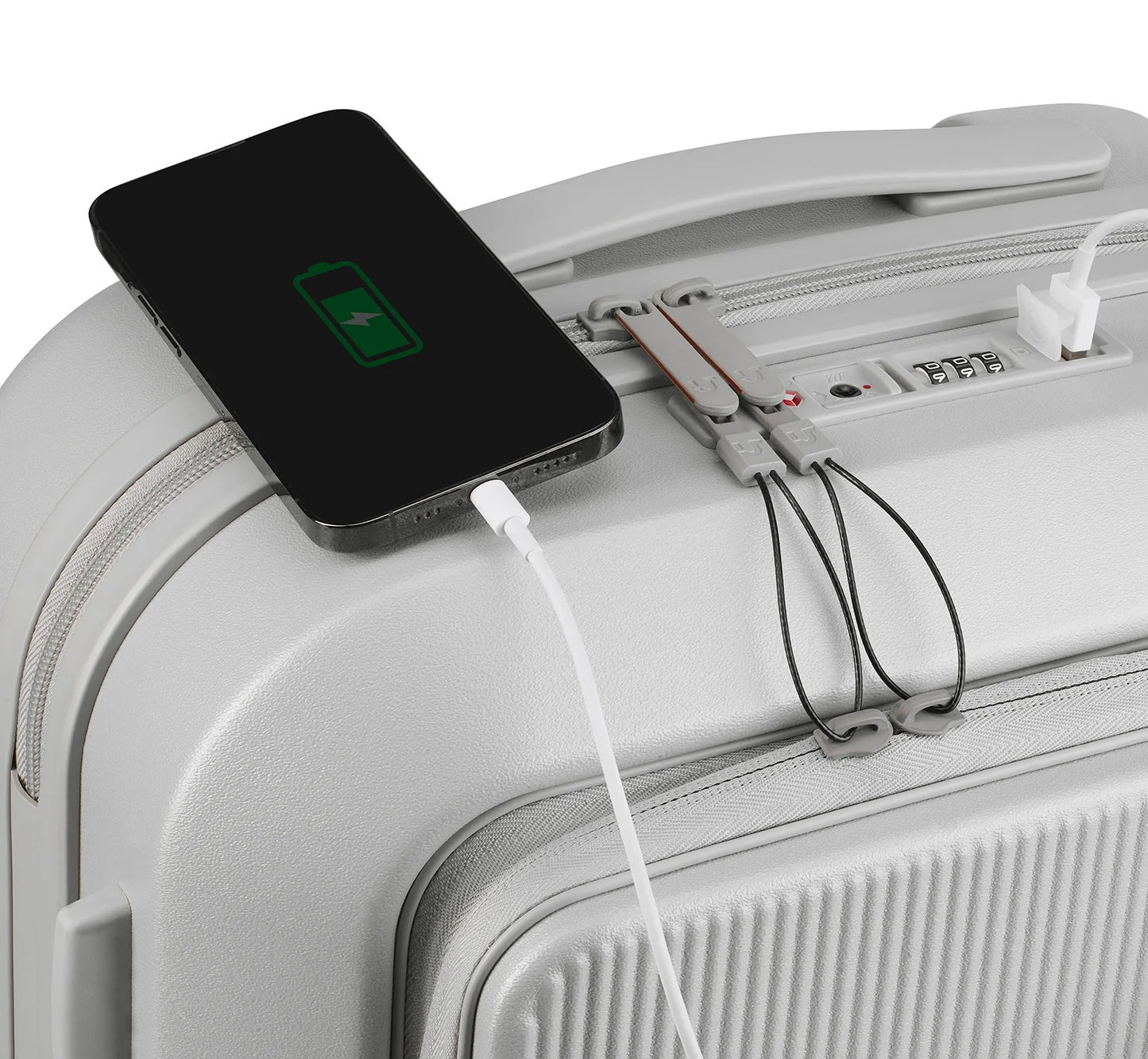 Front Open Cabin Hard Luggage | Urban Jungle