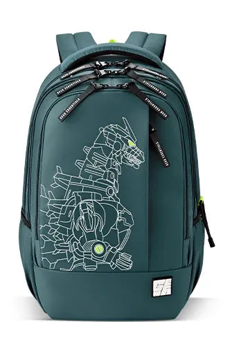 Gear Fiction 35L Casual Backpack with 3 Compartments, Laptop Sleeve & Bottle Holders