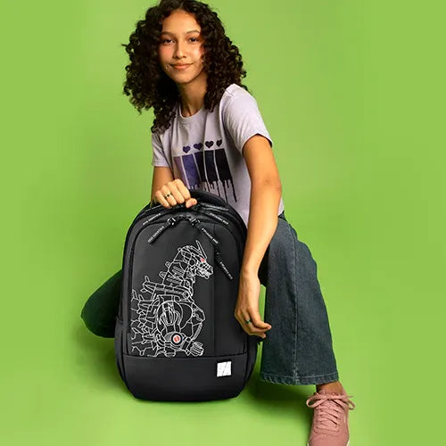Gear Fiction 35L Casual Backpack with 3 Compartments, Laptop Sleeve & Bottle Holders
