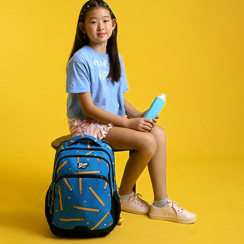 Shuffle 17" Backpack – Blue-Black Gear