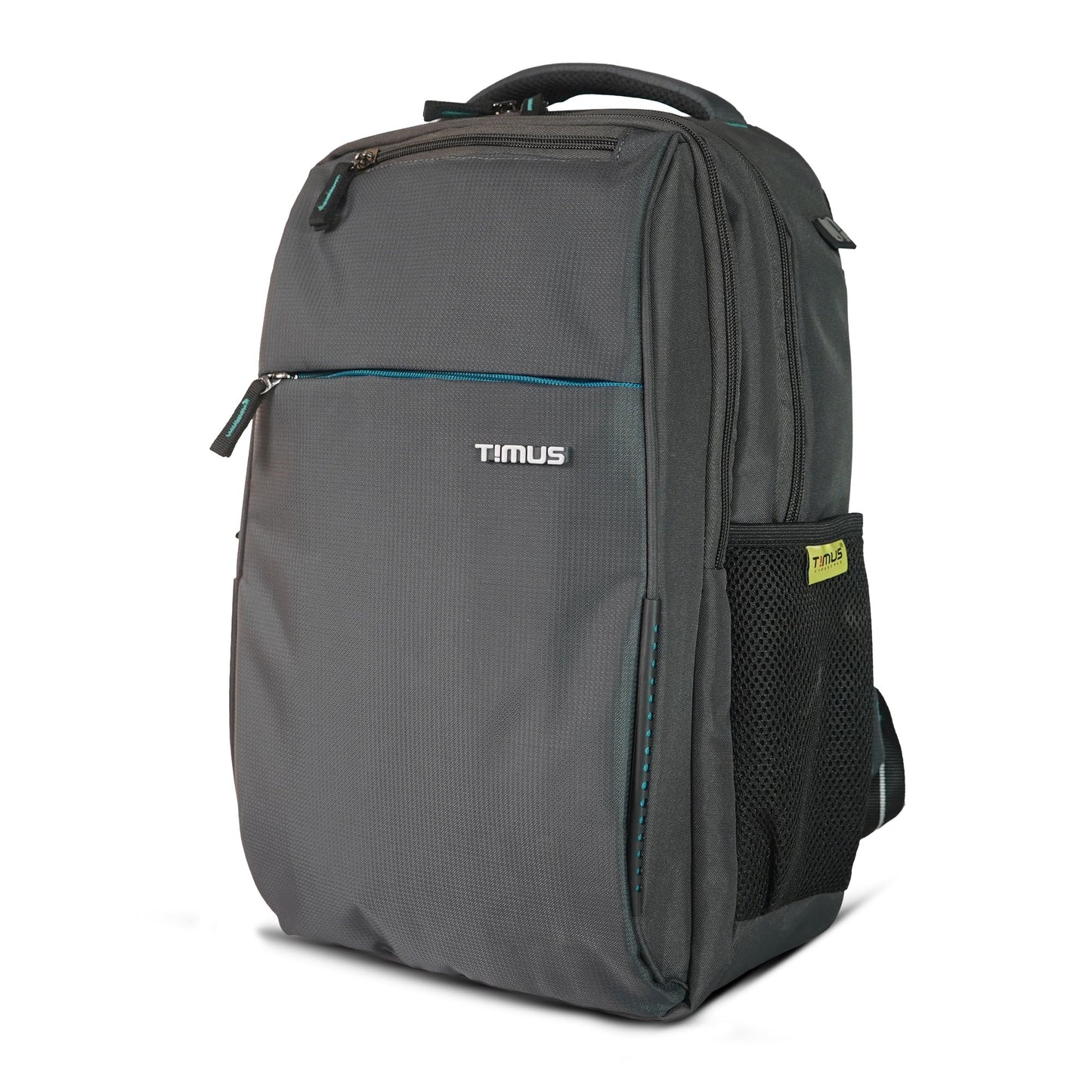 Timus Cyprus Business Smart Premium Polyester Backpack -21L | Fits Upto 15.6-inch Laptop with Ventilated Back Panel, Travel Durable Bag Ideal for Office, Travel, School