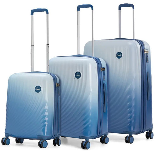 Scarlett Hard Luggage Genie Trolley Bag | 3pc set