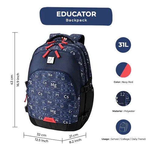 Gear Educator 17" Backpack
