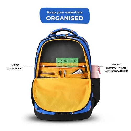 Shuffle 17" Backpack – Blue-Black Gear